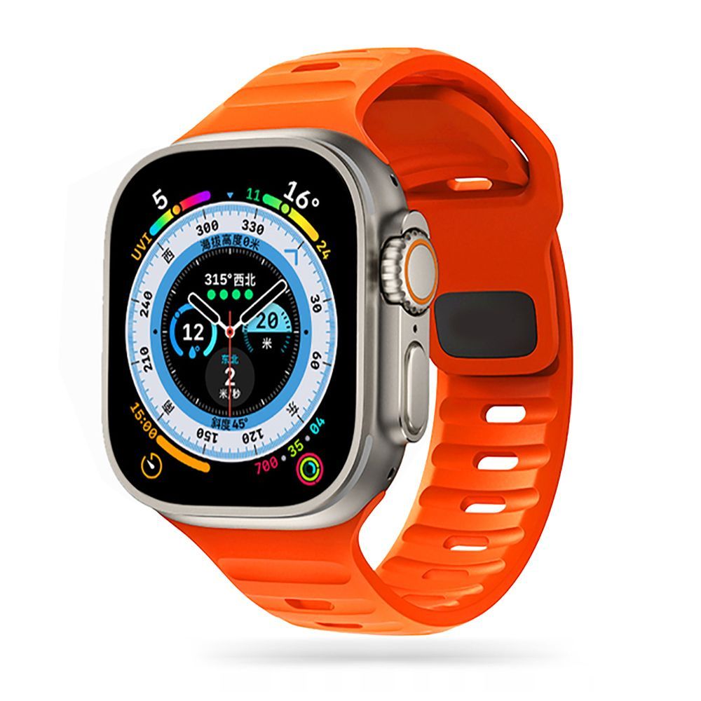 TECH-PROTECT ICONBAND LINE APPLE WATCH 4 / 5 / 6 / 7 / 8 / 9 / SE / ULTRA 1 / 2 (42 / 44 / 45 / 49 MM) ORANGE