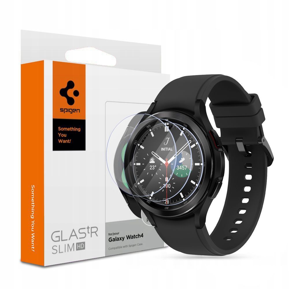 VETRO TEMPERATO SPIGEN GLAS.TR SLIM 3-PACK GALAXY WATCH 4 CLASSIC 42MM