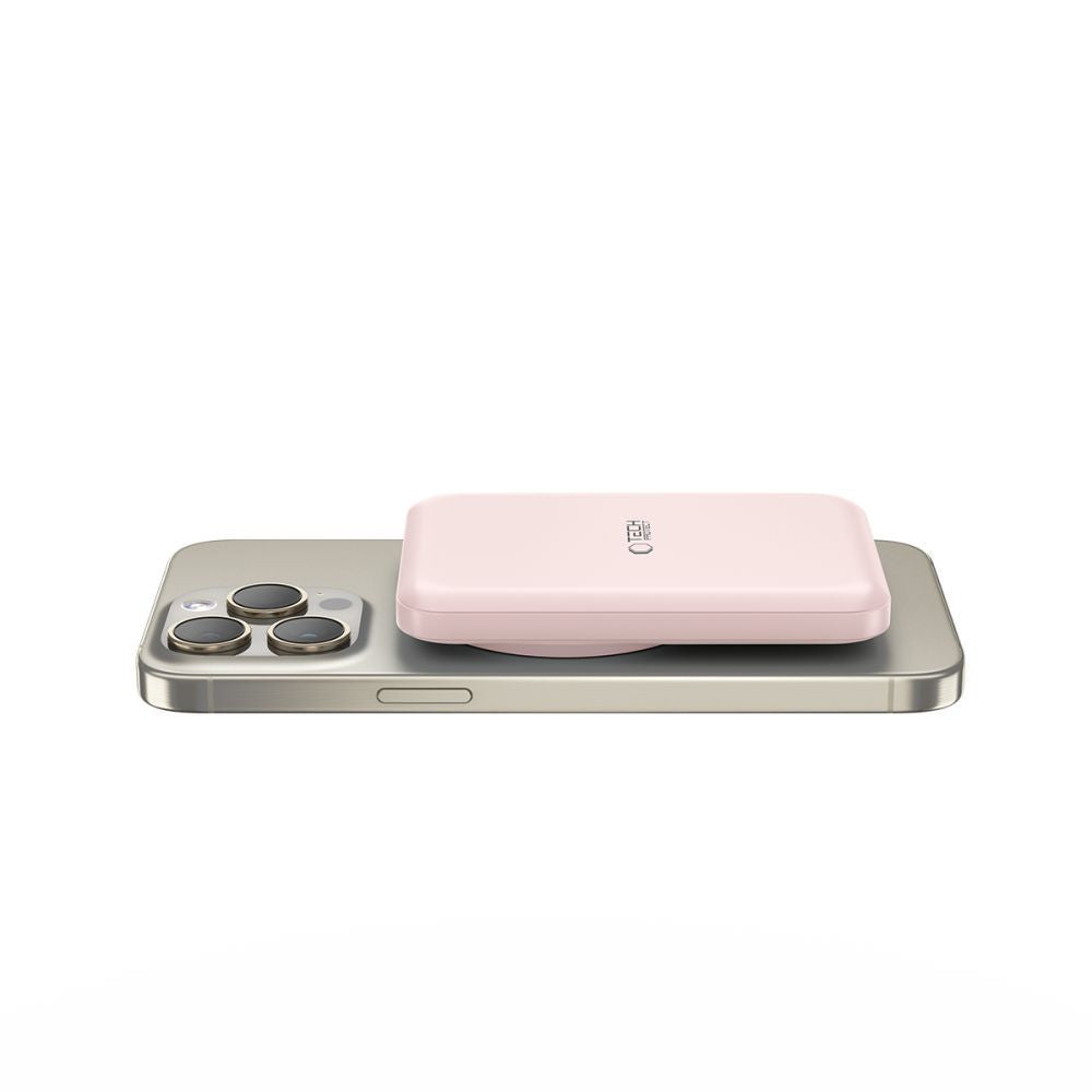 TECH-PROTECT PB10 LIFEMAG MAGSAFE POWER BANK 5000MAH ROSA