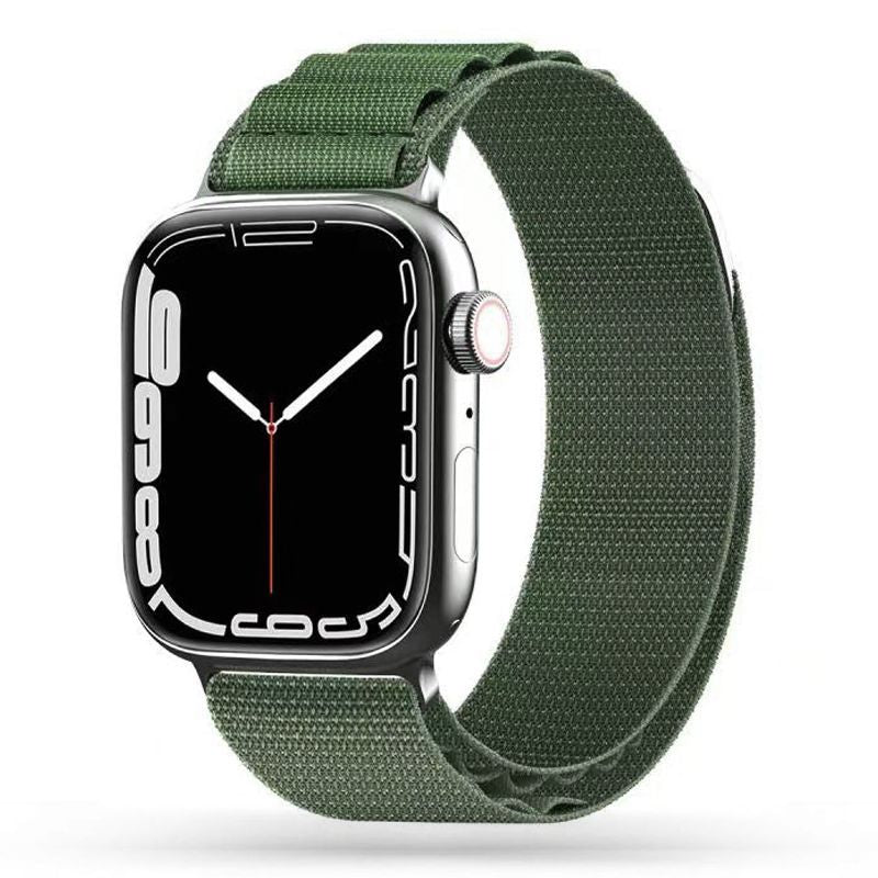 TECH-PROTECT NYLON PRO APPLE WATCH 4 / 5 / 6 / 7 / 8 / 9 / SE / ULTRA 1 / 2 (42 / 44 / 45 / 49 MM) MILITARY GREEN