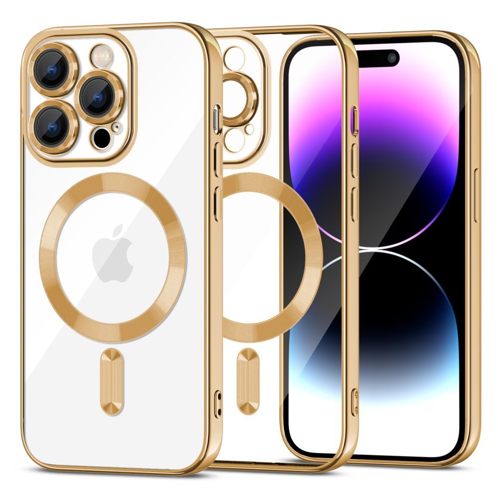 COVER TECH-PROTECT MAGSHINE MAGSAFE IPHONE 15 PRO GOLD