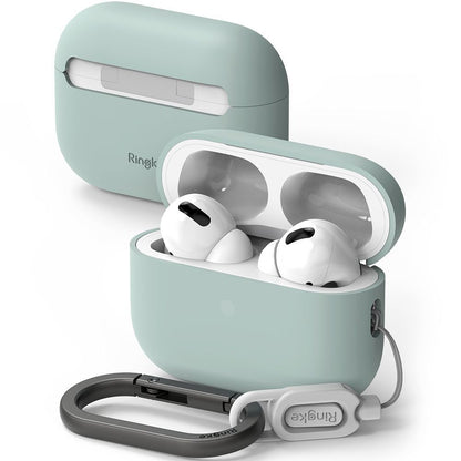 CUSTODIA RINGKE SILIKON APPLE AIRPODS PRO 1/2 SEAFOAM