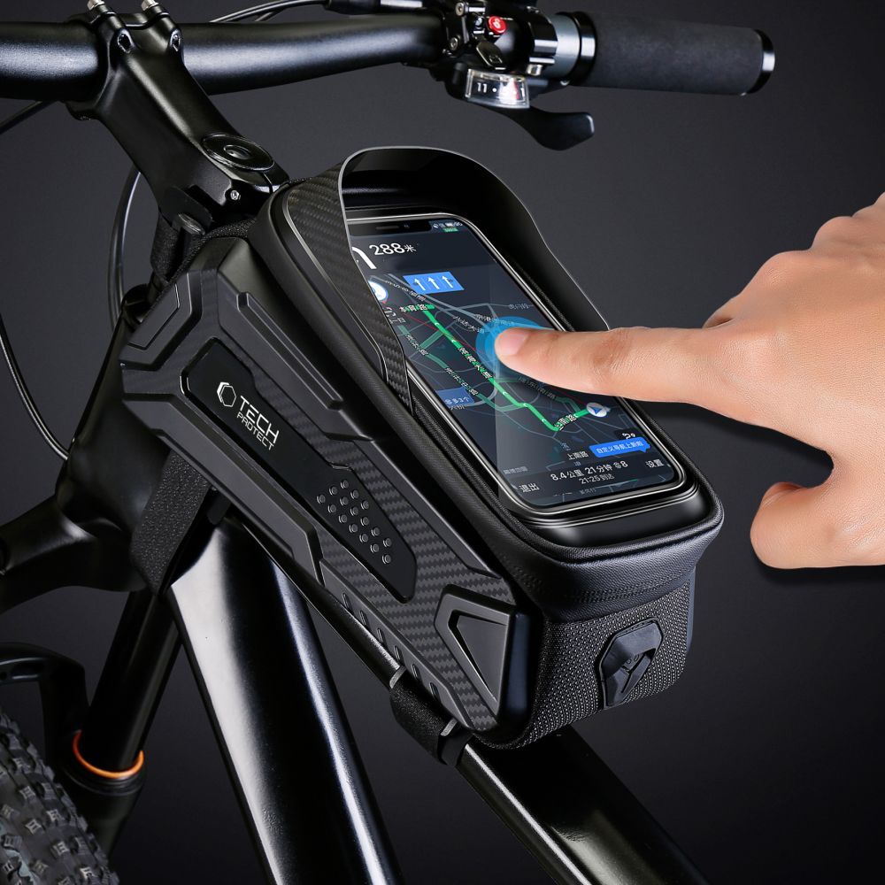 TECH-PROTECT V2 SUPPORTO BICI UNIVERSALE &quot;L&quot; NERO