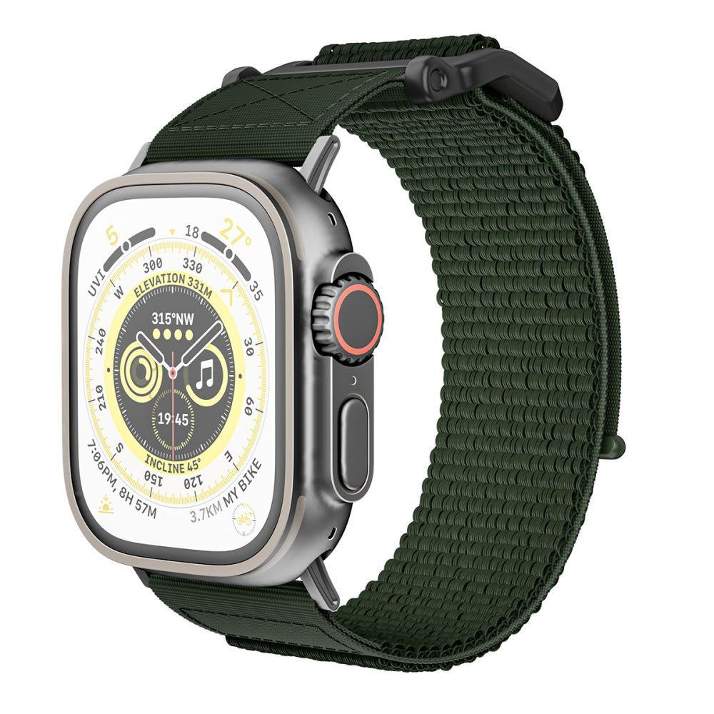 TECH-PROTECT SCOUT APPLE WATCH 4 / 5 / 6 / 7 / 8 / 9 / SE / ULTRA 1 / 2 (42 / 44 / 45 / 49 MM) VERDE MILITARE