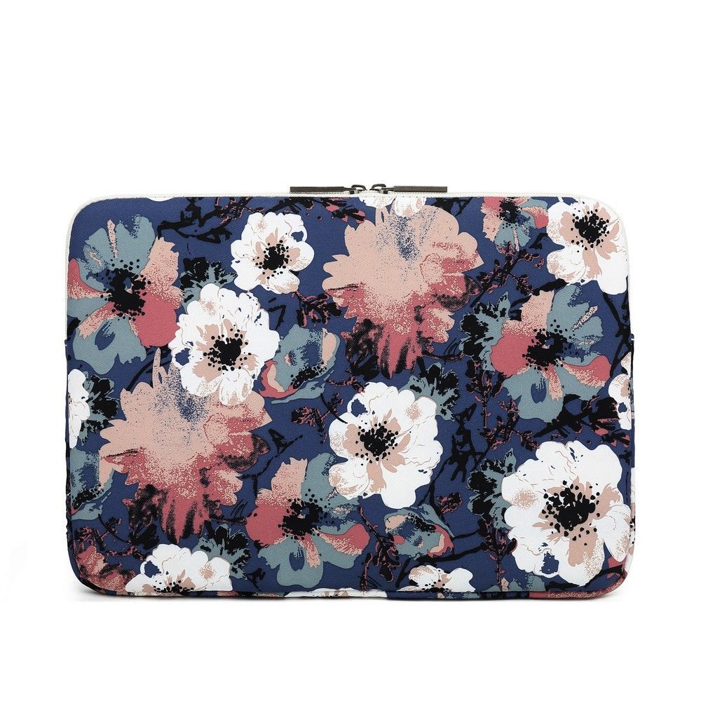 CUSTODIA CANVASLIFE SLEEVE MACBOOK AIR/PRO 13 BLAU CAMELLIA