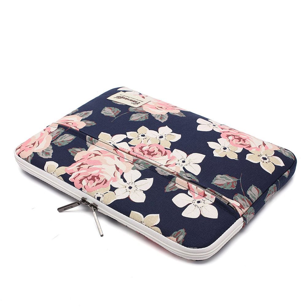 CUSTODIA CANVASLIFE CUSTODIA MACBOOK AIR/PRO 13 NAVY ROSA