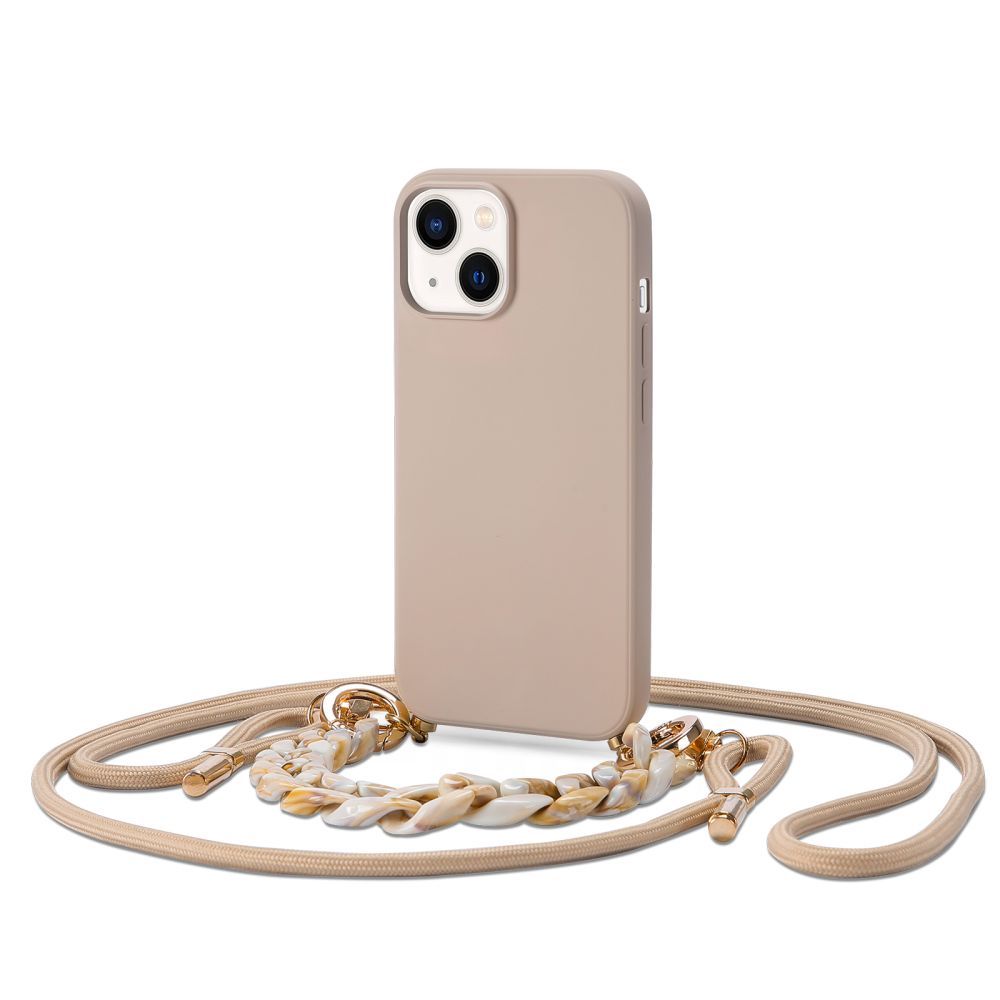 COVER TECH-PROTECT ICON CHAIN IPHONE 14 BEIGE