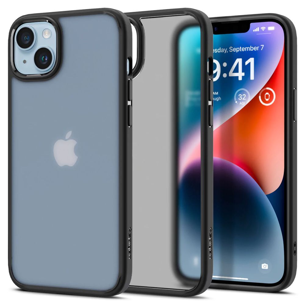 COVER SPIGEN ULTRA HYBRID IPHONE 14 FROST SCHWARZ