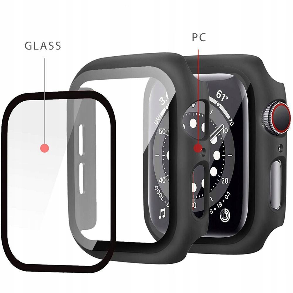 ABDECKUNG + VETRO TECH-PROTECT DEFENSE360 APPLE WATCH ULTRA (49 MM) SCHWARZ