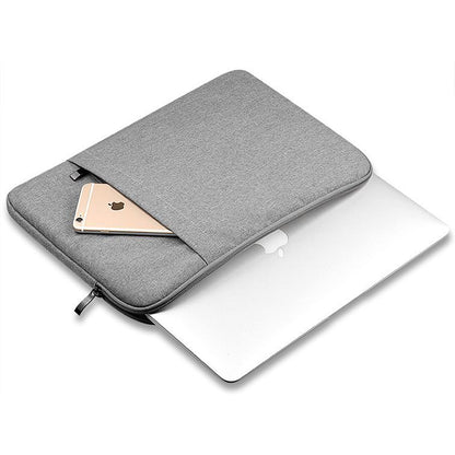 CUSTODIA TECH-PROTECT SLEEVE LAPTOP 13-14 GRIGIO CHIARO