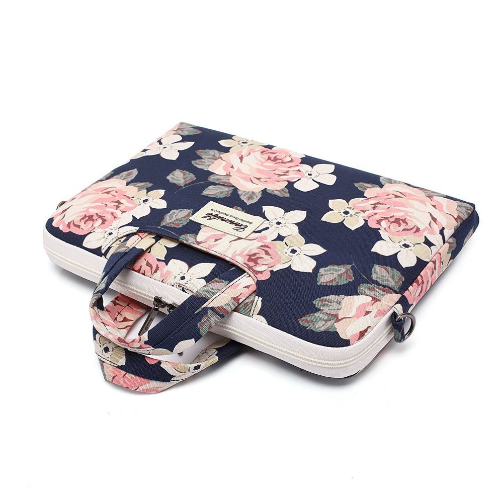 BORSA CANVASLIFE BAG MACBOOK AIR/PRO 13 NAVY ROSA