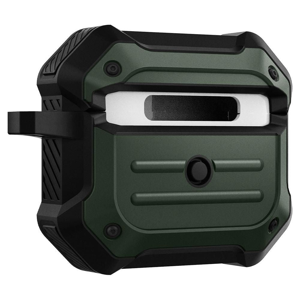 CUSTODIA VERDE MILITARE SPIGEN TOUGH ARMOUR APPLE AIRPODS 3