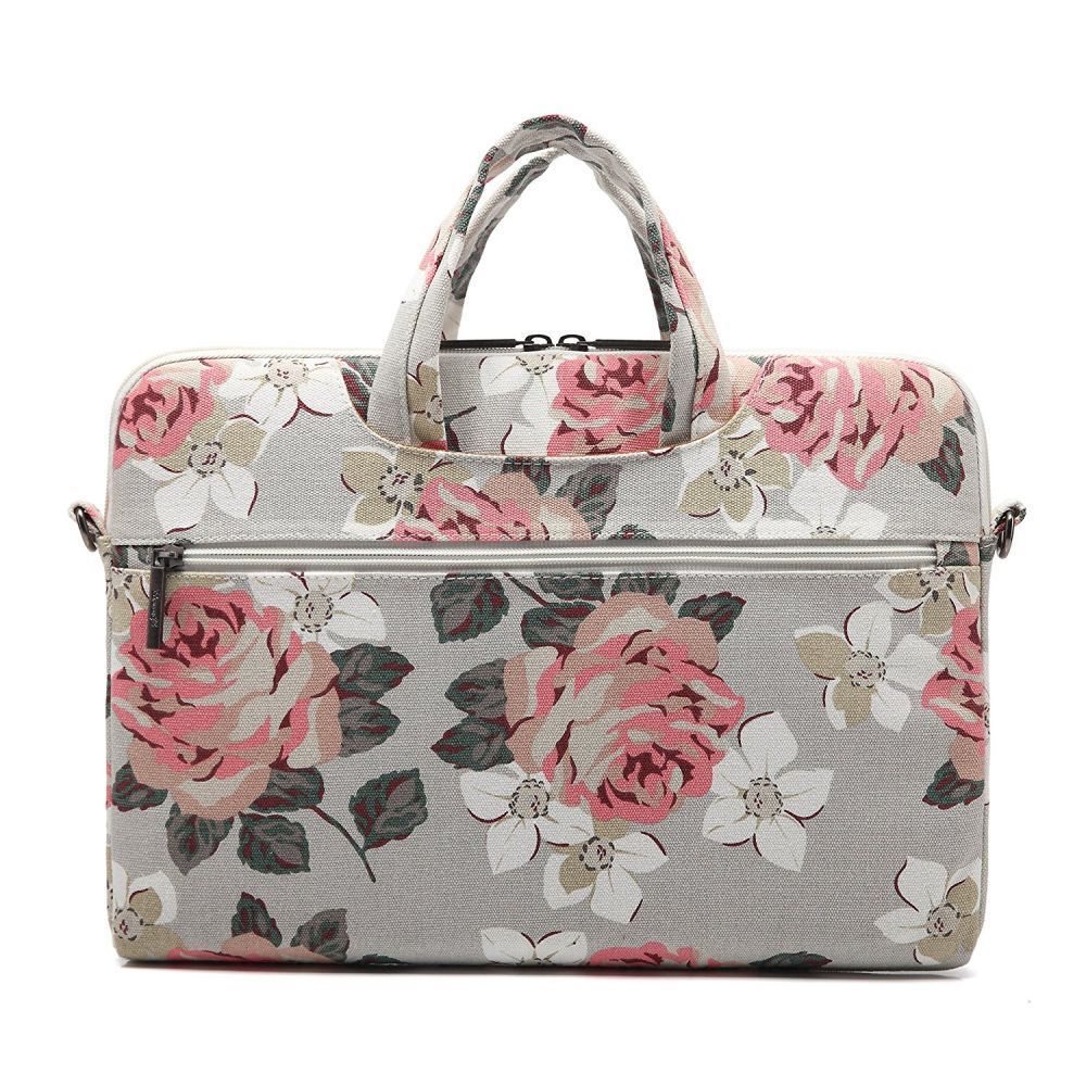 BORSA CANVASLIFE BAG MACBOOK AIR/PRO 15 BIANCO ROSA