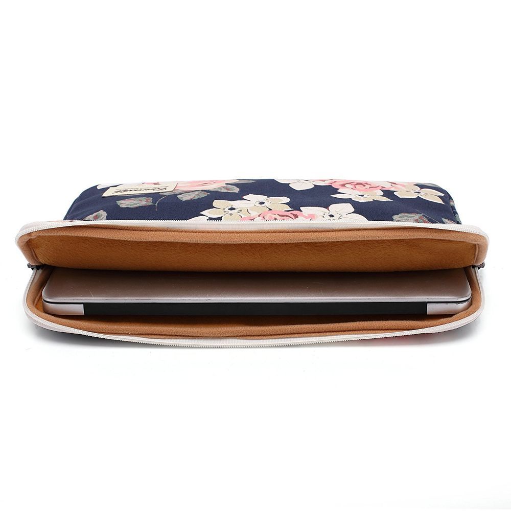 CUSTODIA CANVASLIFE SLEEVE MACBOOK AIR/PRO 13 NAVY ROSE