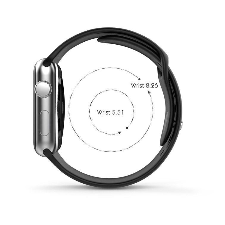 CINTURINO TECH-PROTECT ICONBAND APPLE WATCH 4 / 5 / 6 / 7 / SE (42 / 44 / 45 MM) MITTERNACHTBLAU