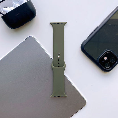 CINTURINO TECH-PROTECT ICONBAND APPLE WATCH 4 / 5 / 6 / 7 / SE (38 / 40 / 41 MM) VERDE ARMY