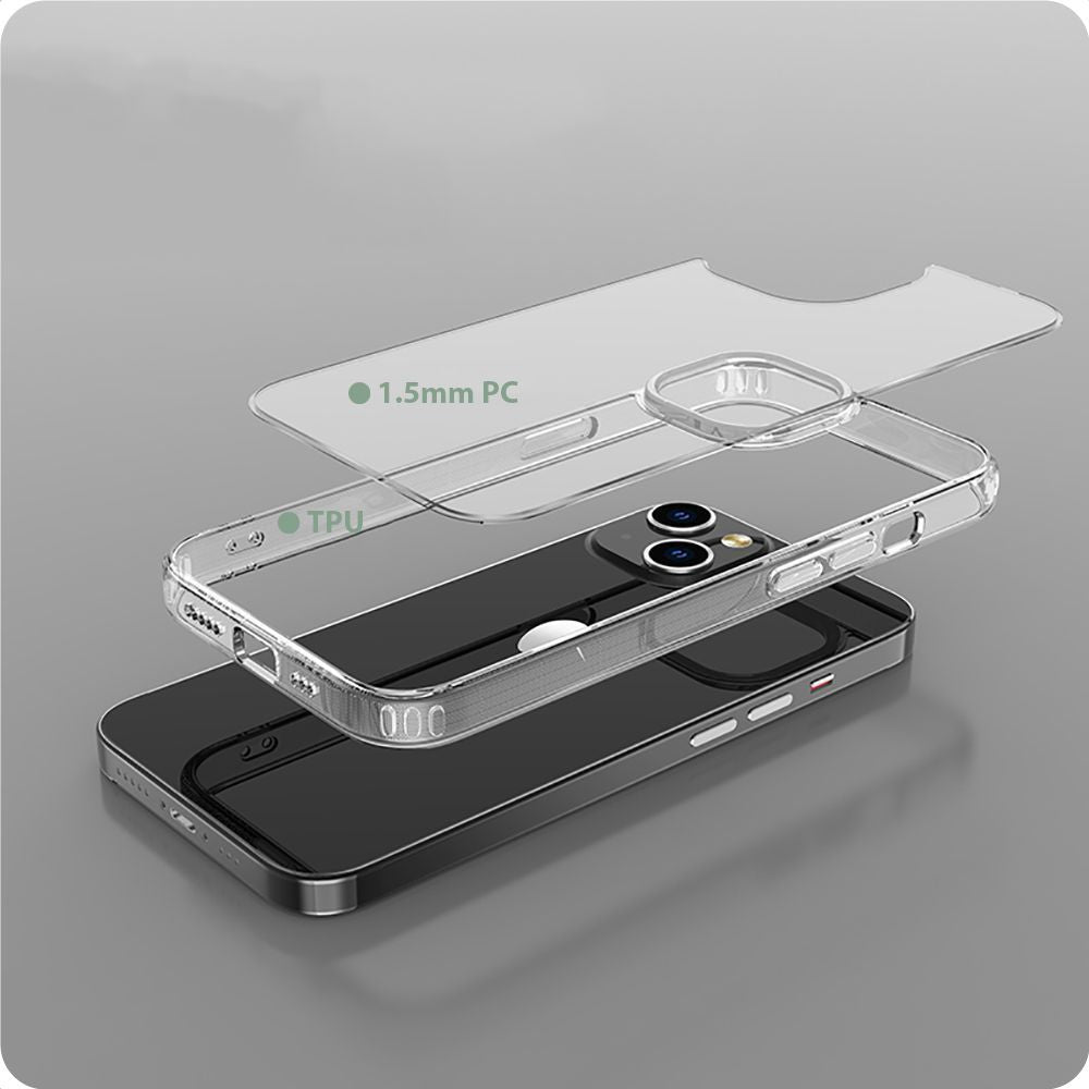 COVER TECH-PROTECT FLEXAIR HYBRID IPHONE 15 PRO MAX CLEAR