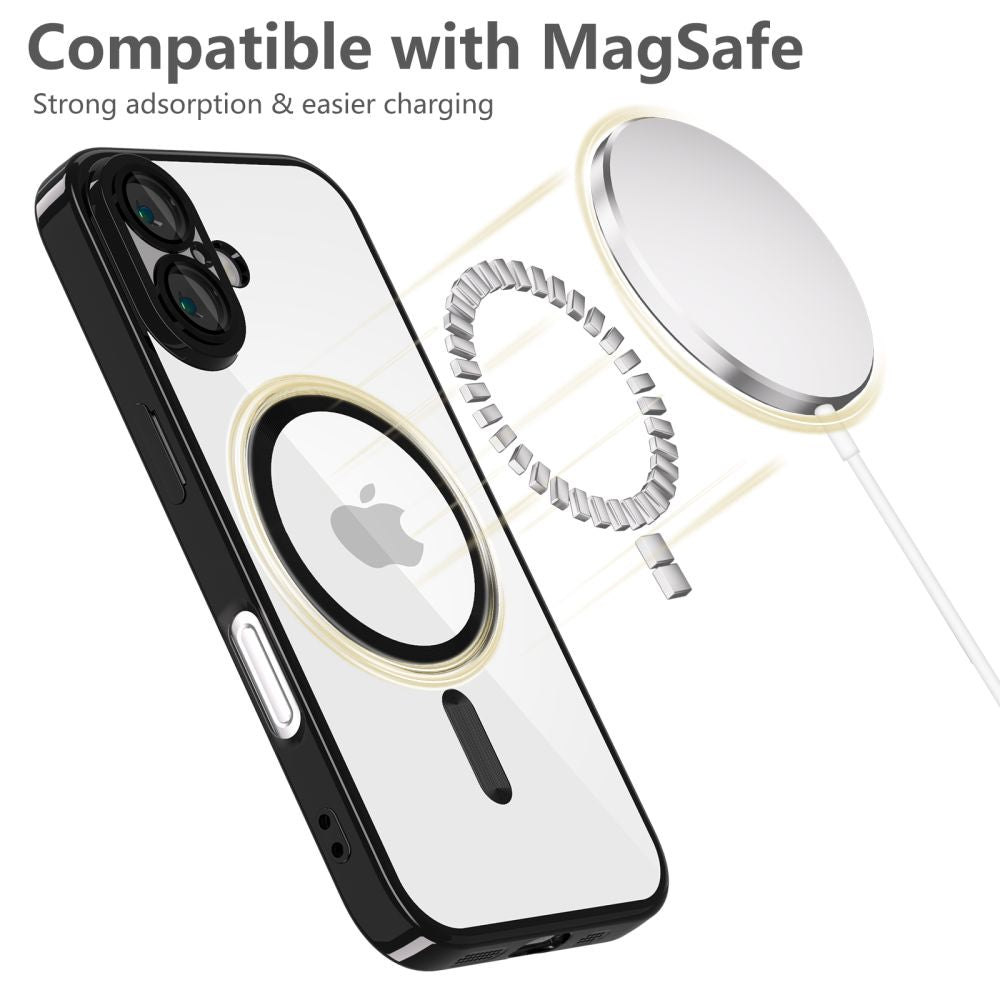 COVER TECH-PROTECT MAGFLEX MAGSAFE IPHONE 16 SHINY BLACK EAN: 5906302311347