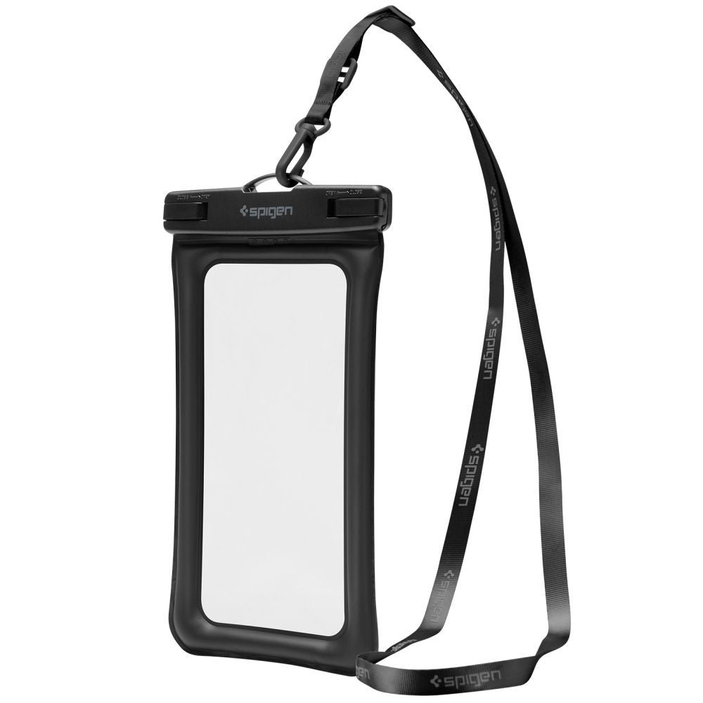 SPIGEN A621 UNIVERSAL WATERPROOF CASE &amp; WAIST BAG BLACK