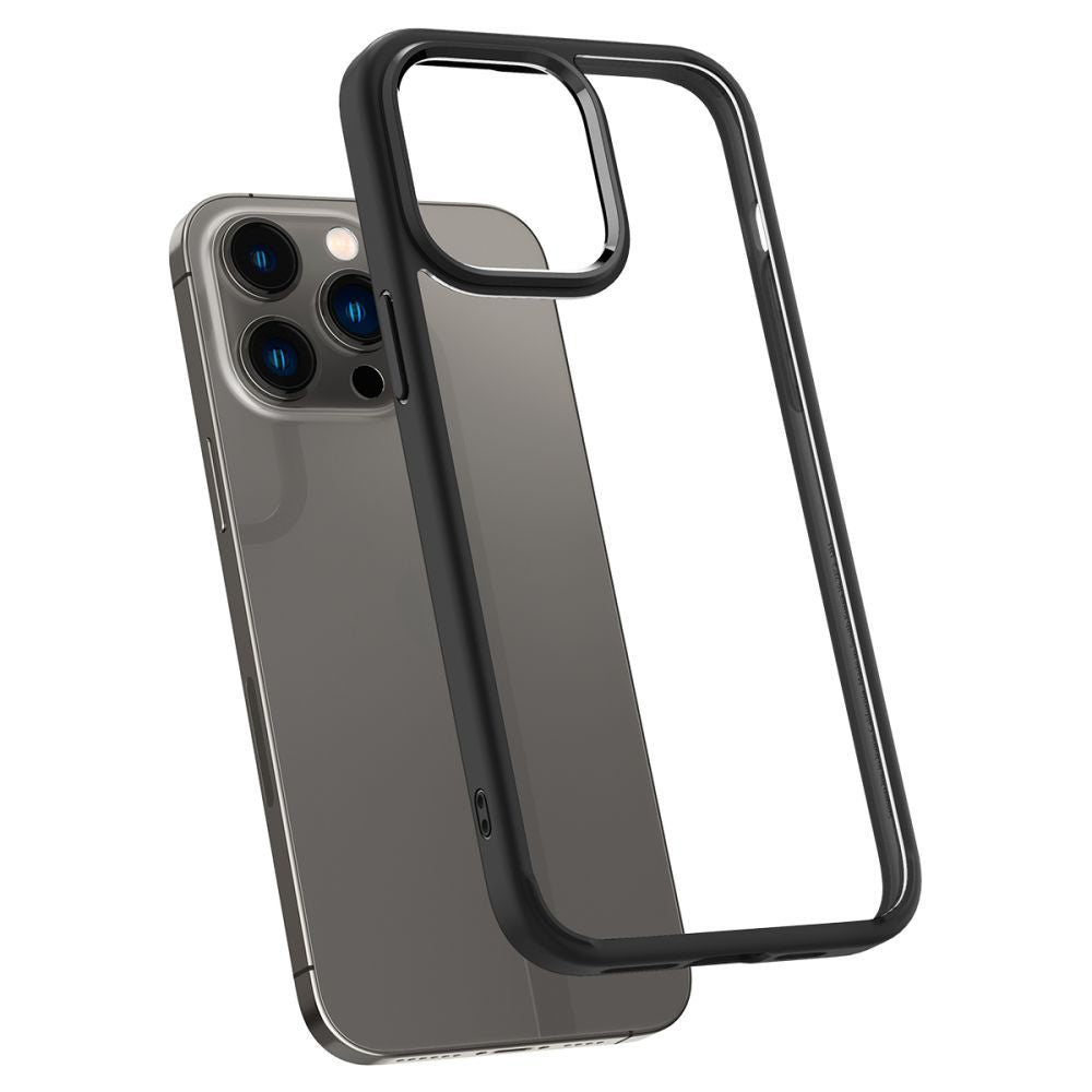 COVER SPIGEN ULTRA HYBRID IPHONE 14 PRO MAX NERO OPACO