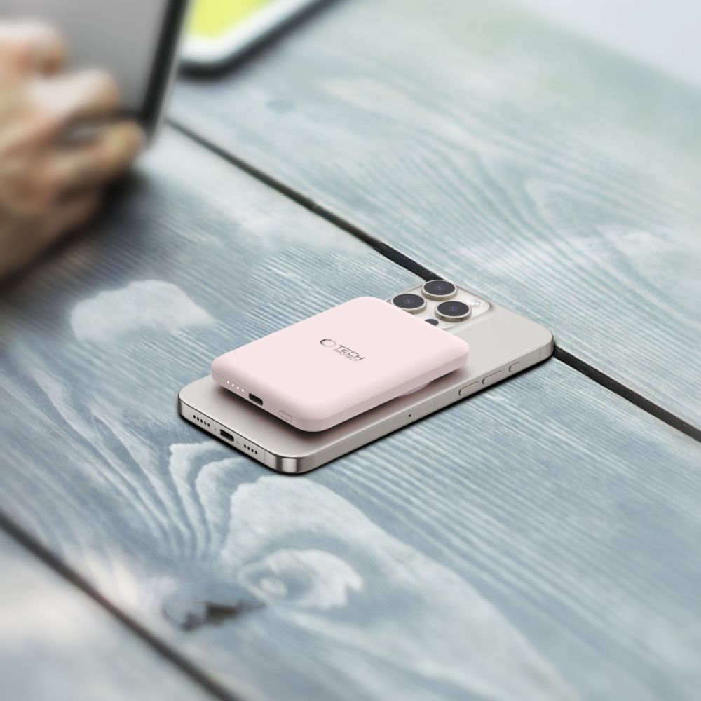 TECH-PROTECT PB11 LIFEMAG MAGSAFE POWER BANK 10000MAH PINK