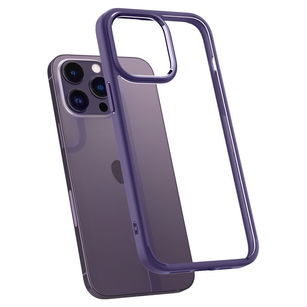 COVER SPIGEN ULTRA HYBRID IPHONE 14 PRO VIOLA PROFONDO