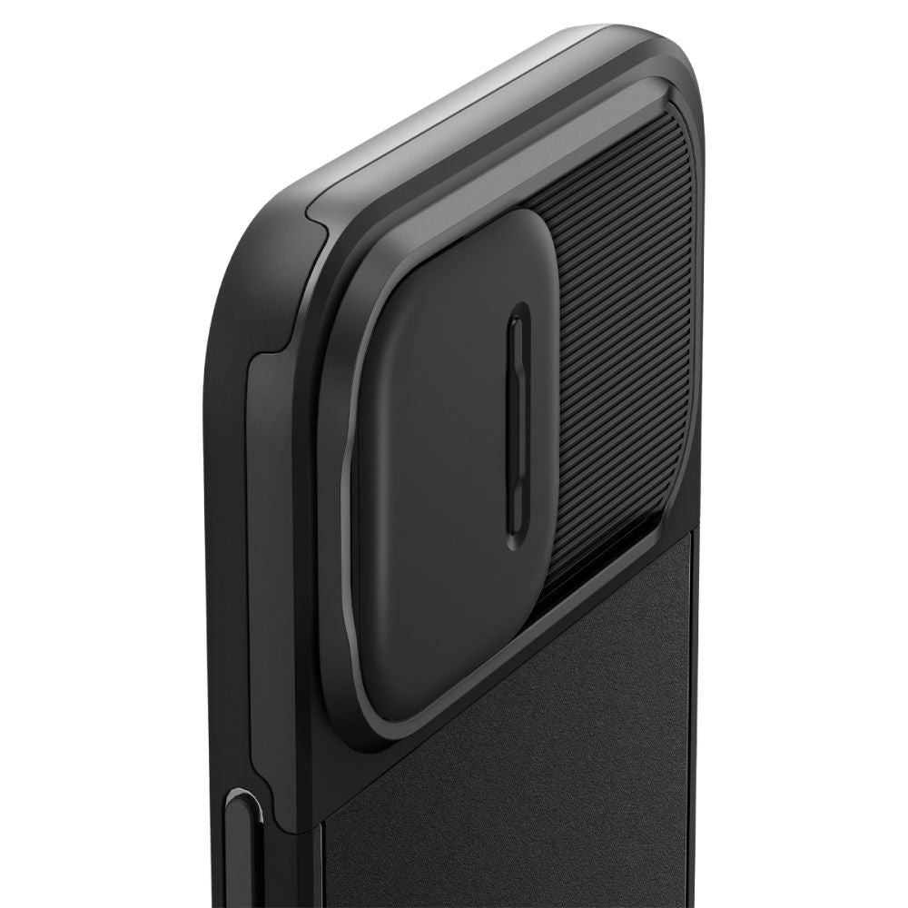 COVER SPIGEN OPTIK ARMOUR MAG MAGSAFE IPHONE 14 PRO MAX NERA