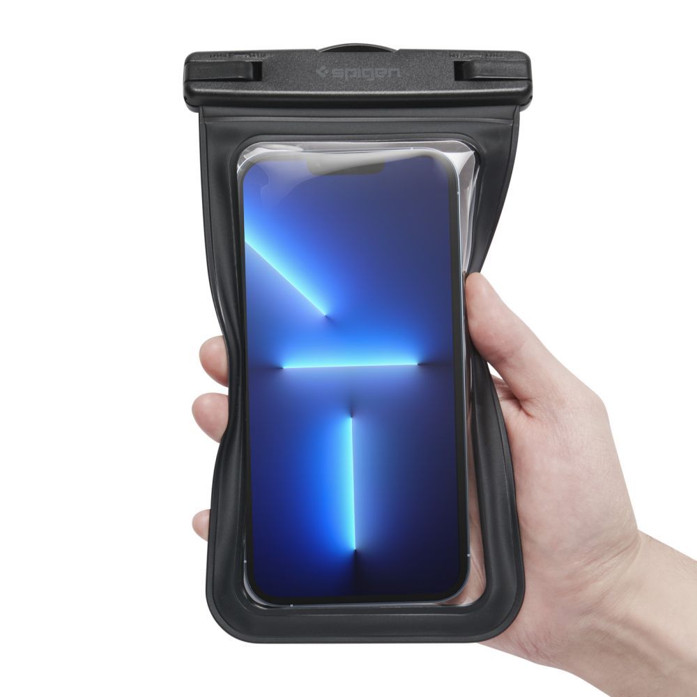 WASSERDICHTE SCHUTZHÜLLE SPIGEN A601 UNIVERSAL WATERPROOF CASE SCHWARZ