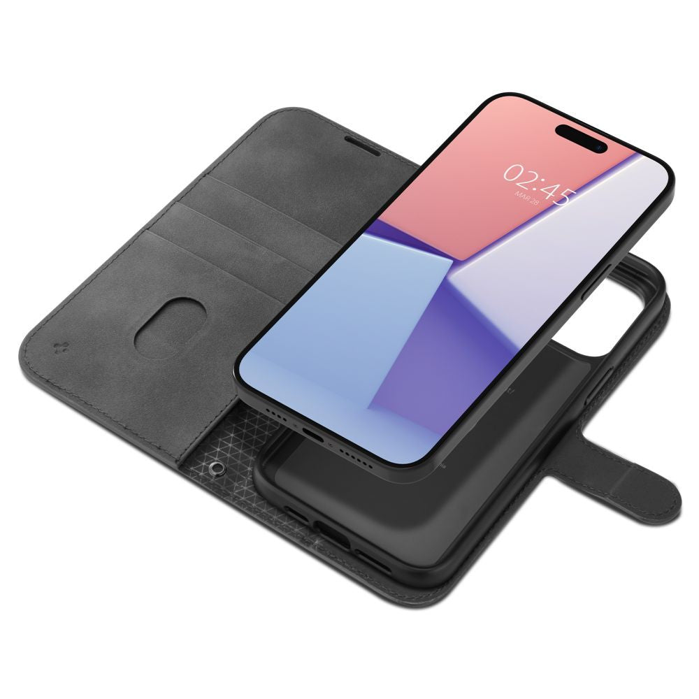 SPIGEN WALLET ”S” PRO IPHONE 15 PRO MAX BLACK