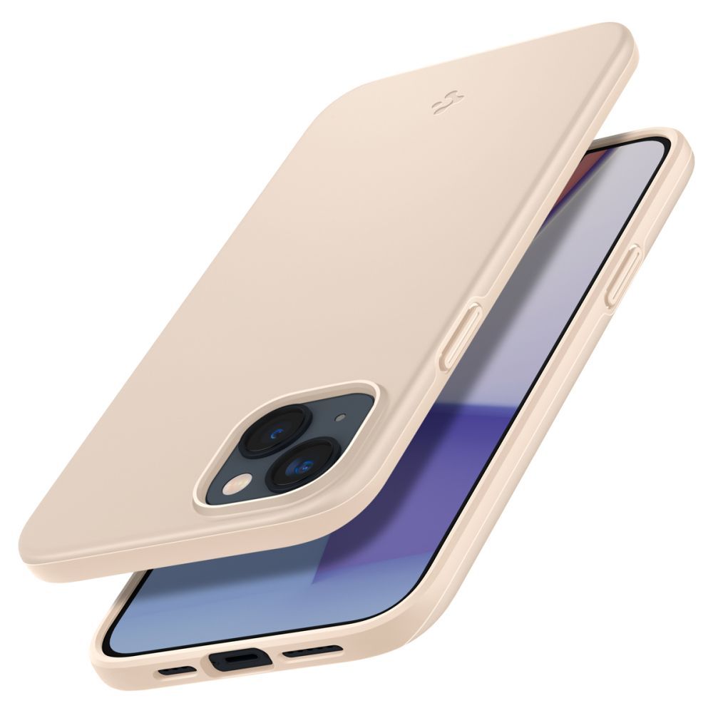 COVER SPIGEN THIN FIT IPHONE 14 BEIGE SABBIA