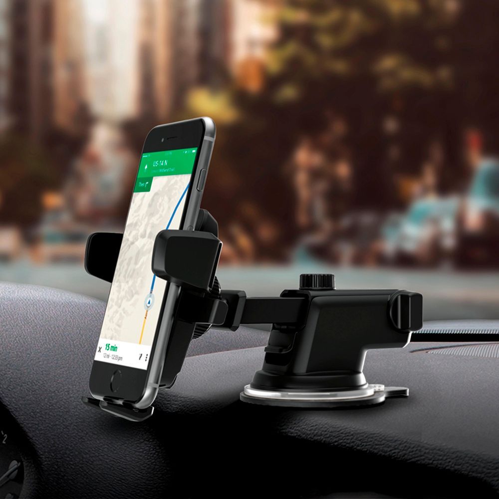 SUPPORTO AUTO UNIVERSALE TECH-PROTECT V2 DASH &amp; WINDSHIELD CAR MOUNT BLACK