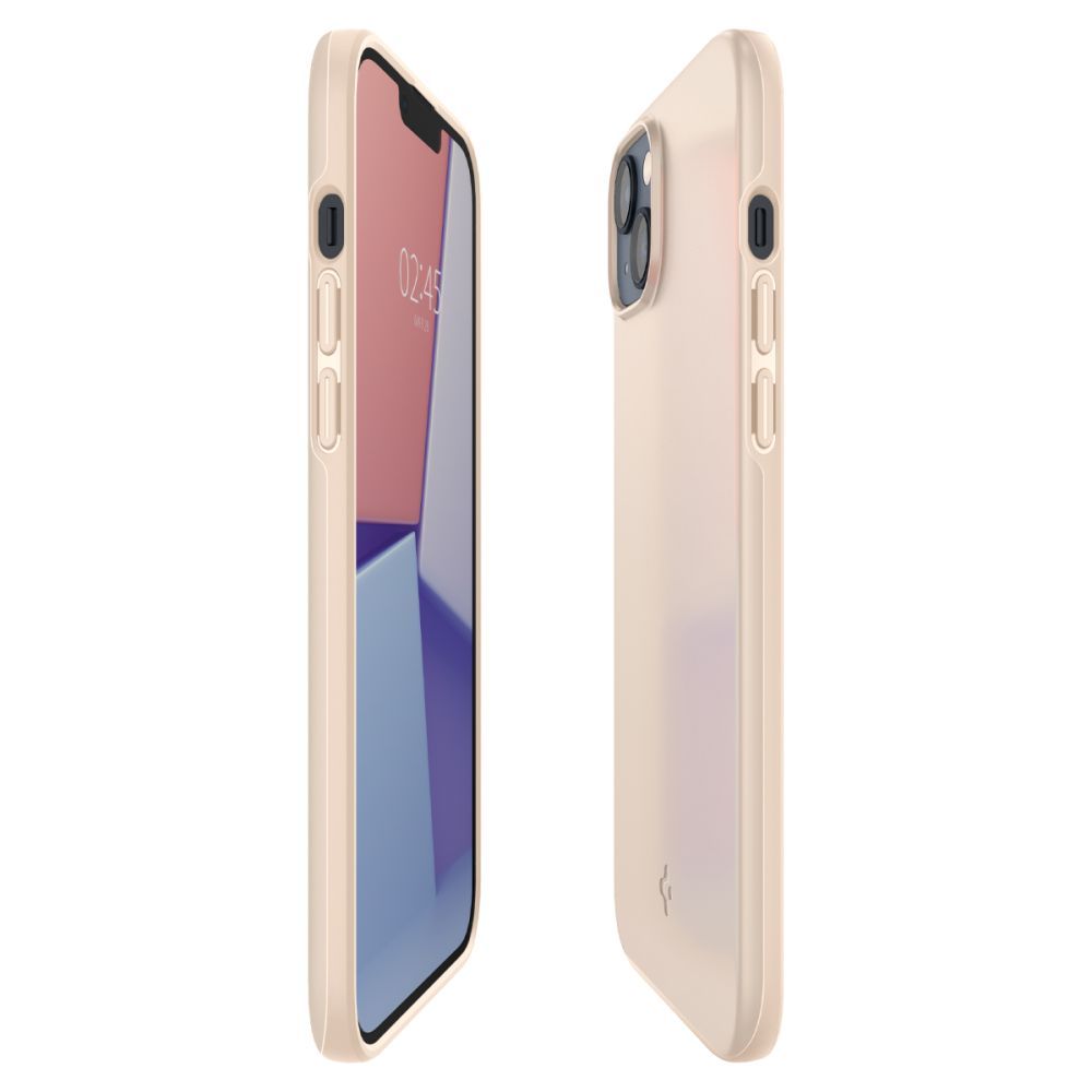 COVER SPIGEN THIN FIT IPHONE 14 BEIGE SABBIA