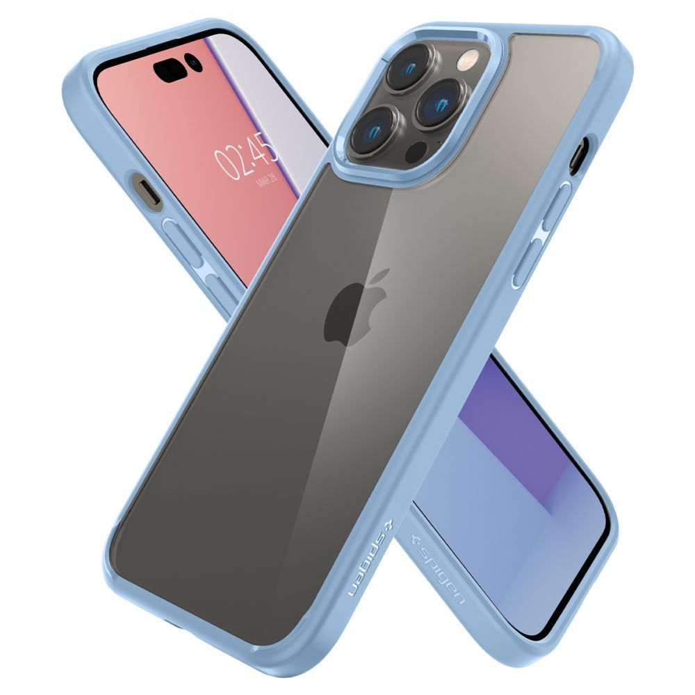 COVER SPIGEN ULTRA HYBRID IPHONE 14 PRO SIERRA BLU