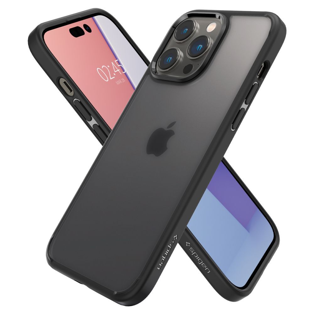 COVER SPIGEN ULTRA HYBRID IPHONE 14 PRO FROST SCHWARZ