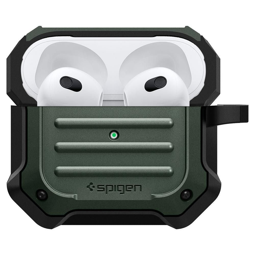 ETUI SPIGEN TOUGH ARMOR APPLE AIRPODS 3 MILITÄRGRÜN