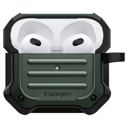 CUSTODIA VERDE MILITARE SPIGEN TOUGH ARMOUR APPLE AIRPODS 3