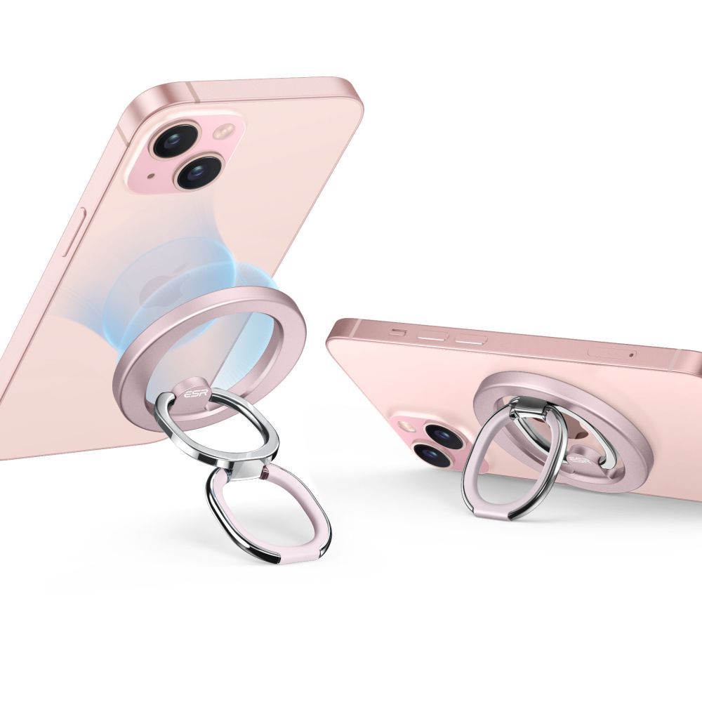 ESR HALOLOCK MAGSAFE PHONE RING STAND PASTEL PINK