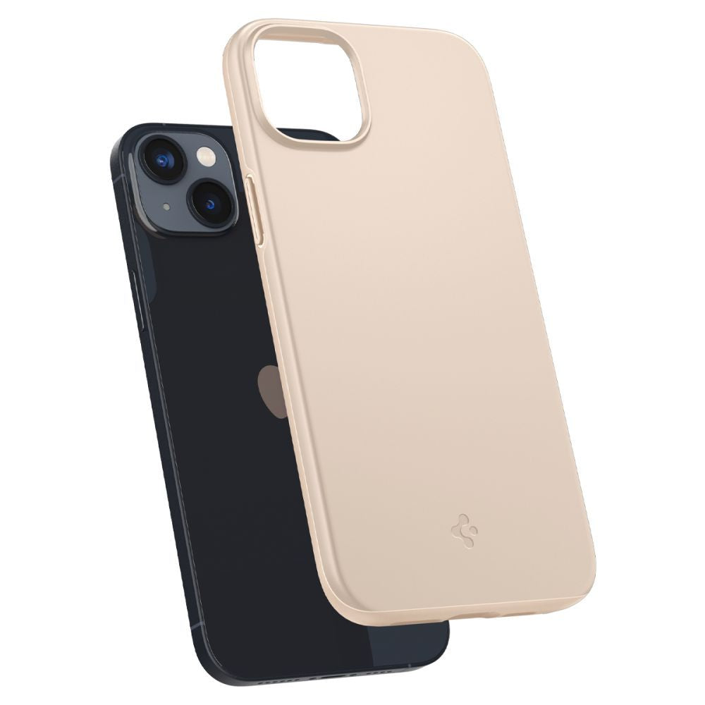 COVER SPIGEN THIN FIT IPHONE 14 BEIGE SABBIA