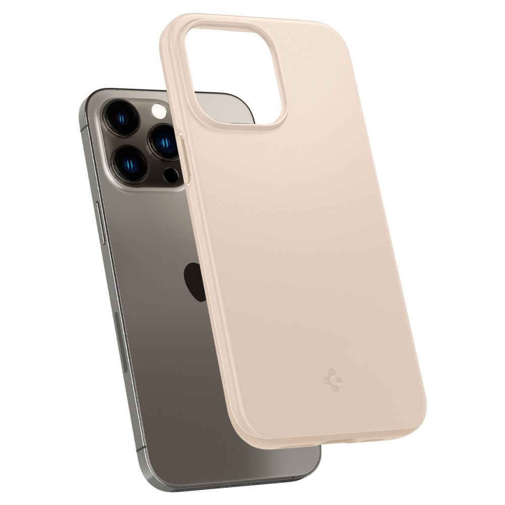 COVER SPIGEN THIN FIT IPHONE 14 PRO BEIGE SABBIA