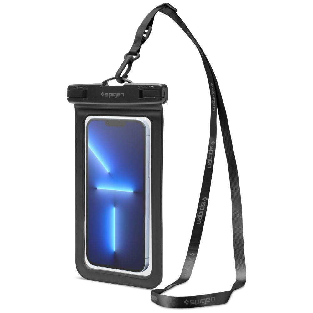 WASSERDICHTE SCHUTZHÜLLE SPIGEN A601 UNIVERSAL WATERPROOF CASE SCHWARZ