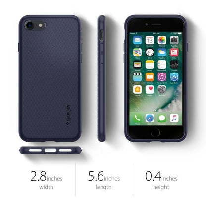 COVER SPIGEN LIQUID AIR IPHONE 7/8/SE 2020/2022 MIDNIGHT BLUE