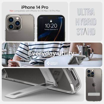 COVER SPIGEN ULTRA HYBRID ”S” IPHONE 14 PRO CRYSTAL CLEAR