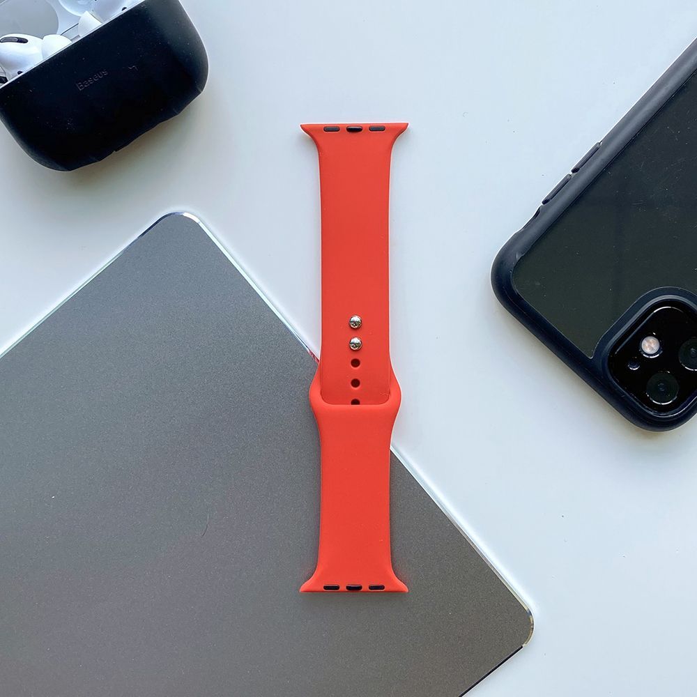 CINTURINO TECH-PROTECT ICONBAND APPLE WATCH 4 / 5 / 6 / 7 / SE (38 / 40 / 41 MM) ROSSO