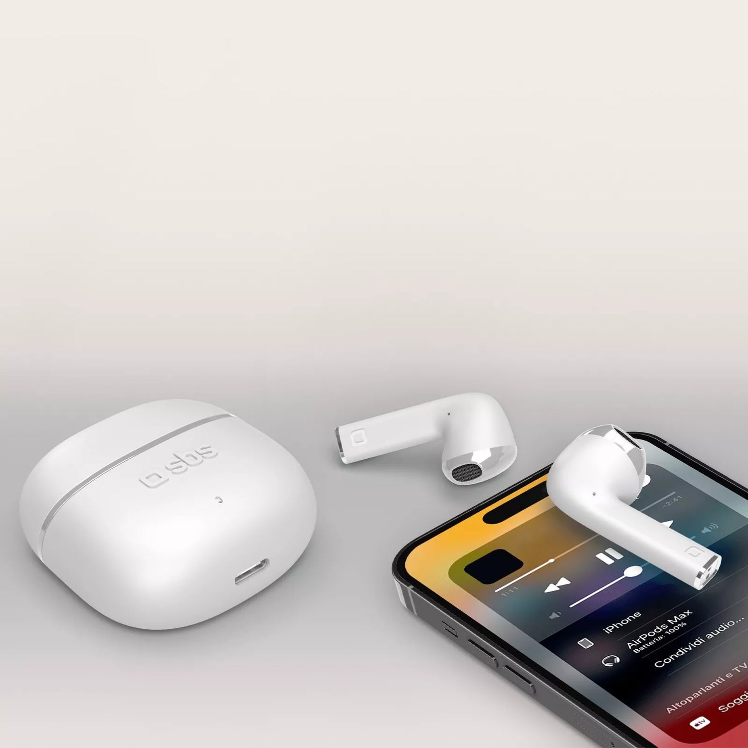 TWS ONE COLOR– AURICOLARI WIRELESS CON TECNOLOGIA TRUE WIRELESS STEREO TEEARTWSCOLW